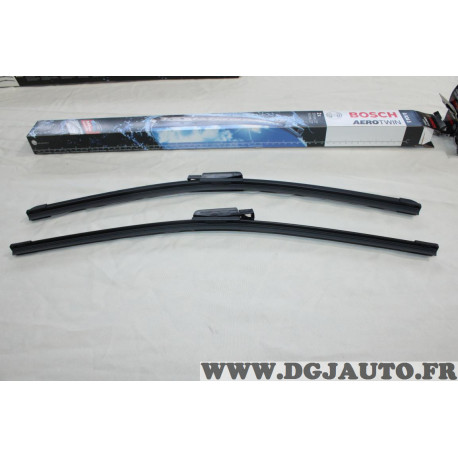 Jeu 2 balais essuie glace 555mm + 555mm souple aerotwin Bosch A934S 3397118934 pour audi A6 4FH 4F5 4F2 