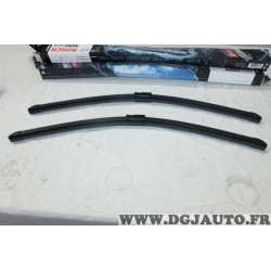 Lot 2 balais essuie glace 2x 600mm souple aerotwin Bosch A938S 3397118938 pour mercedes classe C E CLS W204 W212 C218 