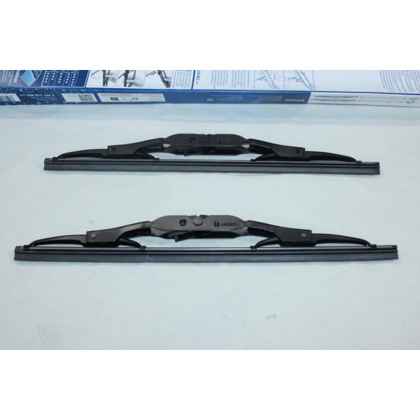 Jeu 2 balais essuie glace 280MM + 280MM Bosch 280 3397118801 pour austin mini citroen dyane acadiane mehari daihatsu taft 