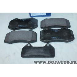 Lot 4 plaquettes de frein avant montage brembo Bosch BP1472 0986494551 pour renault clio 3 III megane 3 III alpine A110 2 II 