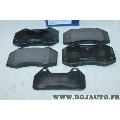 Lot 4 plaquettes de frein avant montage brembo Bosch BP1472 0986494551 pour renault clio 3 III megane 3 III alpine A110 2 II 