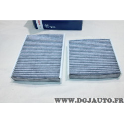 Paire filtres habitacle interieur Bosch R2436 1987432436 pour citroen C3 C4 dont cactus DS3 peugeot 207 208 308 2008 