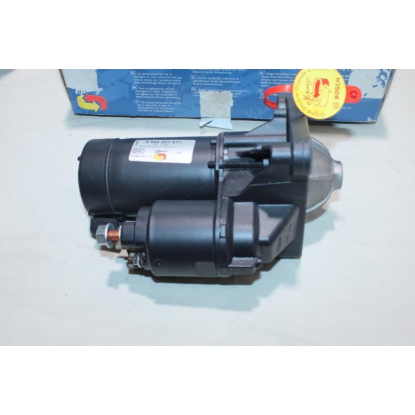 Demarreur 1.2KW reconditionné à neuf Bosch 0986021671 pour renault kangoo megane 1 dont scenic 1.9DTI 1.9DCI 1.9 DCI DTI diesel 