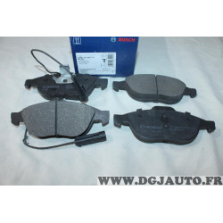 Jeu 4 plaquettes de frein avant montage teves Bosch BP266 0986424507 pour alfa romeo 147 156 lancia lybra 