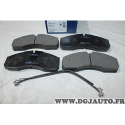 Jeu 4 plaquettes de frein avant montage brembo Bosch BP1185 0986494273 pour renault mascott 
