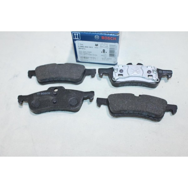 Lot 4 plaquettes de frein arriere montage teves Bosch BP973 0986494063 pour mini one cooper R50 R52 R53 