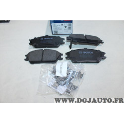 Jeu 4 plaquettes de frein avant montage akebono Bosch BP578 0986494620 pour honda accord AC AD hyundai accent lantra pony 
