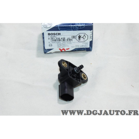 Capteur pression de turbo suralimentation Bosch 0261230439 pour mercedes vito sprinter classe S E GLK SLK CLS ML A C CLA GLE 