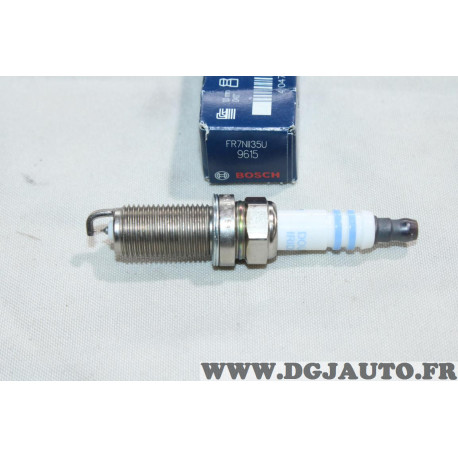 Jeu 4 bougies allumage iridium Bosch FR7NII35U 9615 0242236605 pour lexus LS RX GS IS ES mitsubishi colt 6 VI lancer 8 VIII ASX 