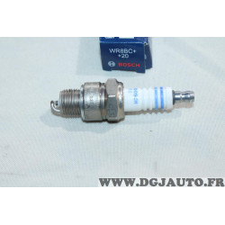 Lot 2 bougies allumage Bosch WR8BC+ +20 0242229657 pour dacia 1310 land rover range rover MG MGB morgan plus renault 4 5 6 10 