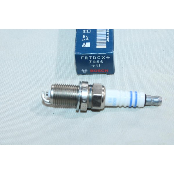 Lot 2 bougies allumage FR7DCX+ 0242235667 7956 pour opel monterey 3.2 renault espace 3 III daewoo chevrolet espero kalos nubira 