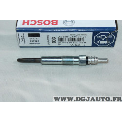 Lot 2 bougies de préchauffe Bosch N°003 0250202022 pour renault laguna 1 2 3 I II III megane 1 2 I II espace 3 4 III IV kangoo 