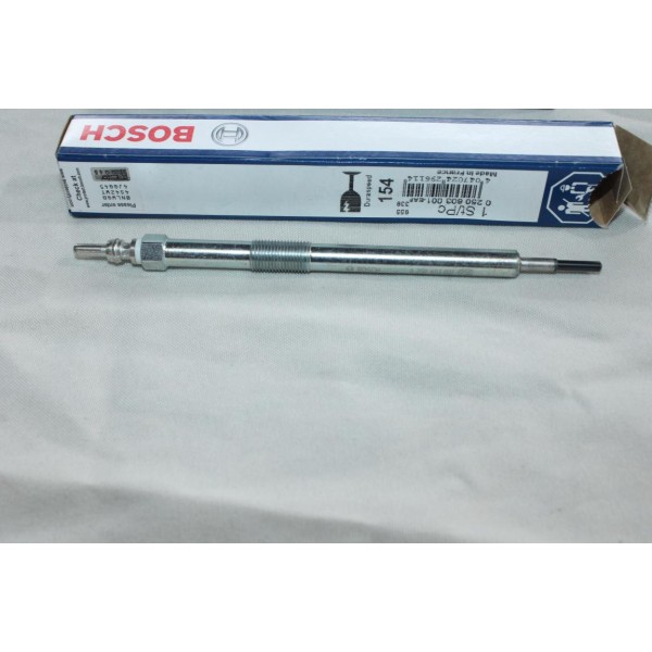 Lot 2 bougies de préchauffe Bosch N°154 0250603001 pour renault trafic 2 II espace 4 IV vel satis laguna 2 3 II III megane 2 3 