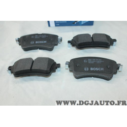 Jeu 4 plaquettes de frein arriere montage lucas Bosch BP2007 0986494833 pour audi A4 A5 A6 A7 A8 Q7 volkswagen touareg 3 III 