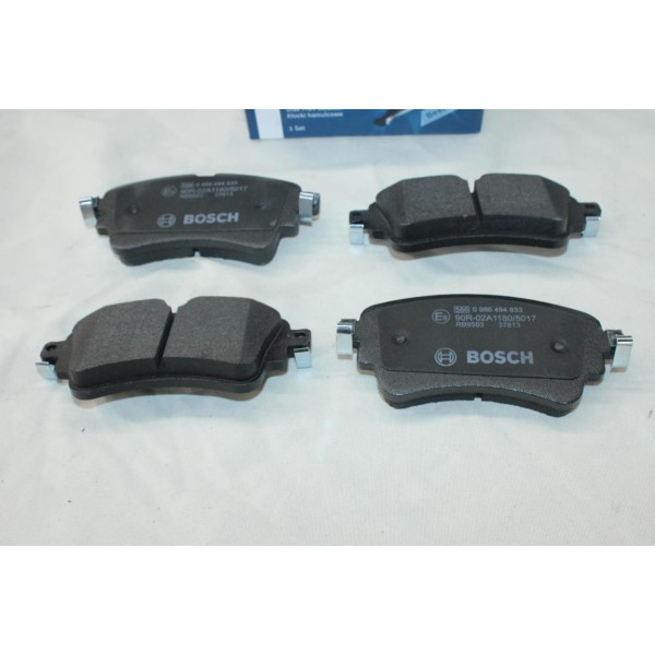 Jeu 4 plaquettes de frein arriere montage lucas Bosch BP2007 0986494833 pour audi A4 A5 A6 A7 A8 Q7 volkswagen touareg 3 III 