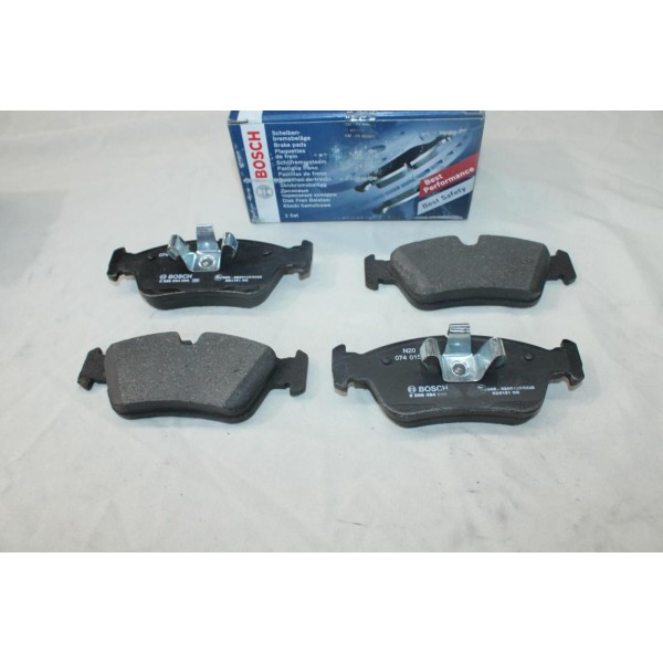 Jeu 4 plaquettes de frein avant montage teves Bosch BP1006 0986494096 pour BMW serie 1 3 E87 E90 