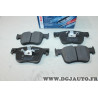 Jeu 4 plaquettes de frein avant montage teves Bosch BP1691 0986494696 pour citroen C4 picasso peugeot 308 408