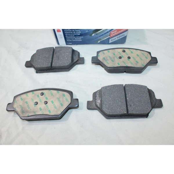 Jeu 4 plaquettes de frein avant montage teves Bosch BP2492 0986424869 pour opel insignia B 