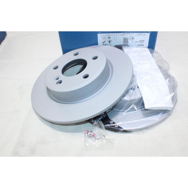 Jeu 2 disques de frein arriere plein 276mm diametre Bosch BD1690 0986479A03 pour mercedes classe A B CLA GLA W176 W242 W246 