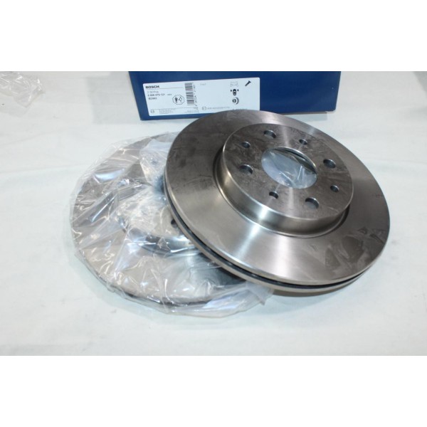 Jeu 2 disques de frein avant ventilé 240.5mm diametre Bosch BD962 0986479121 pour fiat 500 panda 2 II ford ka 2 II 