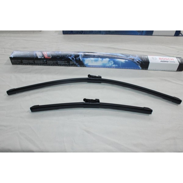 Lot 2 balais essuie glace souple aerotwin 650mm + 400mm Bosch A538S 3397007538 pour toyota avensis T27 