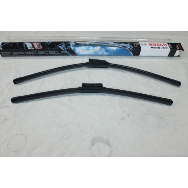 Jeu 2 balais essuie glace 65cm + 55cm souple aerotwin Bosch A117S 3397007117 pour renault scenic 2 II 