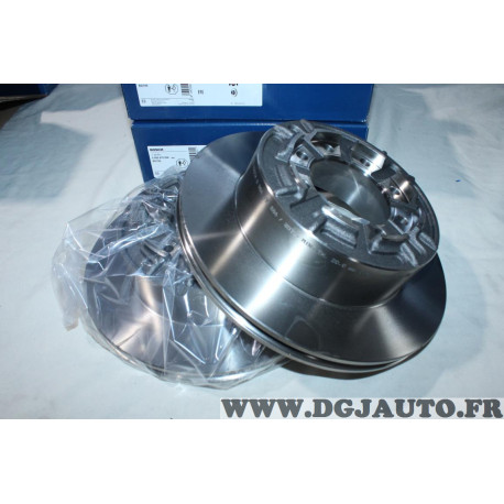 Lot 2 disques de frein arriere ventilé 289mm diametre Bosch BD785 0986478886 pour iveco daily 2 3 4 5 6 II III IV V VI 