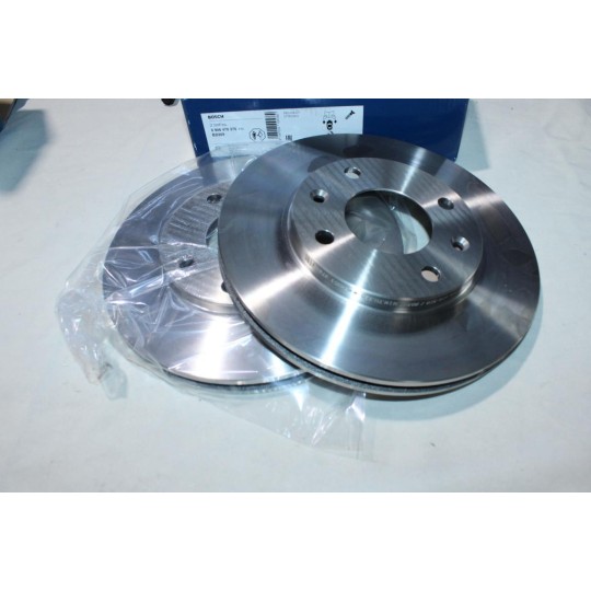 Jeu 2 disques de frein avant ventilé 247.4mm diametre Bosch BD309 0986478370 pour citroen AX ZX xsara saxo peugeot 106 205 206 
