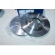 Jeu 2 disques de frein avant ventilé 247.4mm diametre Bosch BD309 0986478370 pour citroen AX ZX xsara saxo peugeot 106 205 206 