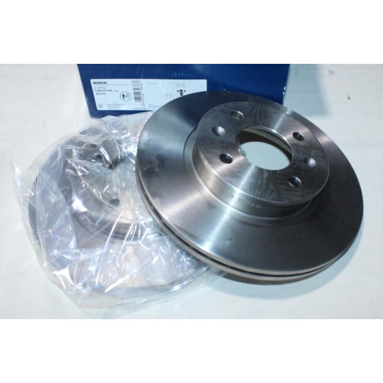 Jeu 2 disques de frein avant ventilé 256mm diametre Bosch BD1270 0986479459 pour hyundai getz type TB