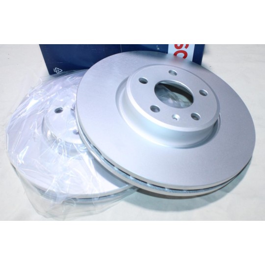 Jeu 2 disques de frein avant ventilé 318mm diametre Bosch BD2650 0986479E49 pour audi A4 A5 A6 A7 Q5 Q7