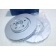Jeu 2 disques de frein avant ventilé 280mm diametre Bosch BD752 0986478852 pour audi A3 seat toledo 2 II leon 1 skoda octavia 1 