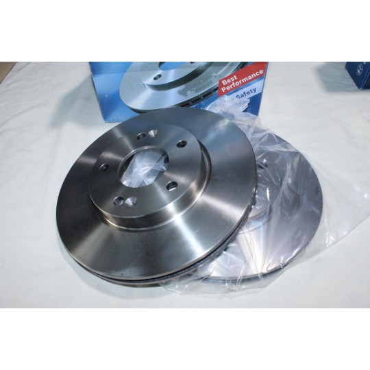 Lot 2 disques de frein avant ventilé 280mm diametre Bosch BD1699 0986479A12 pour hyundai veloster elantra i30 kona kia ceed