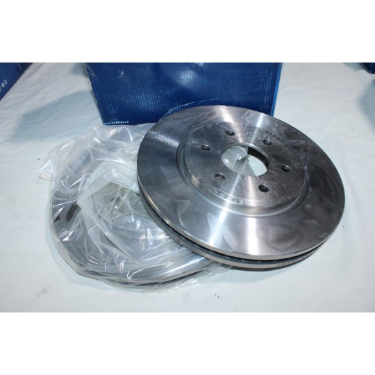 Lot 2 disques de frein avant ventilé 296mm diametre Bosch BD1199 0986479356 pour nissan pathfinder R51 navara NP300 D40