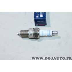Lot 2 bougies allumage iridium Bosch WR6KI33S 0242240652 pour audi 80 90 100 200 A6 chevrolet daewoo kalos aveo nexia daihatsu 