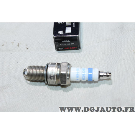 1 Bougie allumage Bosch WR91X 0242222502 pour alfa romeo 6 33 90 145 146 GT GTA alfasud sprint alfetta giulia montreal 