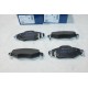 Lot 4 plaquettes de frein avant montage bendix Bosch BP929 0986424788 pour toyota yaris P1 