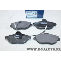 Jeu 4 plaquettes de frein avant montage bendix Bosch BP205 0986424415 pour citroen evasion jumpy 1 fiat scudo ulysse 1 peugeot 