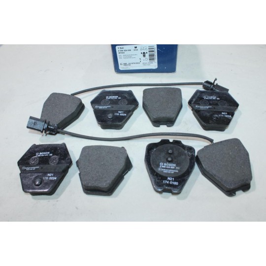 Jeu 8 plaquettes de frein avant montage lucas Bosch BP403 0986424690 pour audi A4 A6 volkswagen passat B5 phaeton 