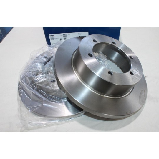 Jeu 2 disques de frein arriere plein 280mm diametre Bosch BD2154 0986479A94 pour nissan cabstar NT400 renault maxity 