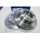 Jeu 2 disques de frein arriere plein 280mm diametre Bosch BD2154 0986479A94 pour nissan cabstar NT400 renault maxity 