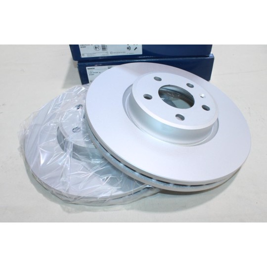 Lot 2 disques de frein avant ventilé 318mm diametre Bosch BD2650 0986479E49 pour audi A4 A5 A6 A7 Q5 Q7 