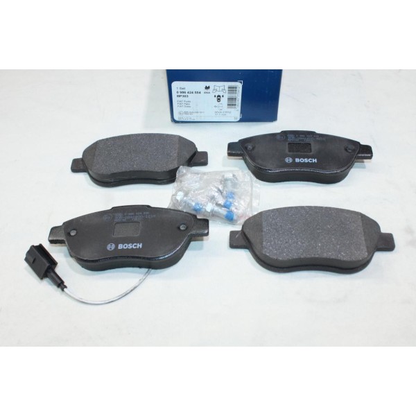 Jeu 4 plaquettes de frein avant montage teves Bosch BP303 0986424554 pour fiat palio strada siena doblo 1 punto 2 II 
