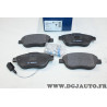 Jeu 4 plaquettes de frein avant montage teves Bosch BP303 0986424554 pour fiat palio strada siena doblo 1 punto 2 II