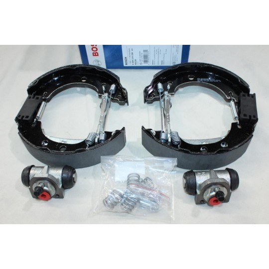 Kit frein arriere prémonté 203.2x39mm montage bendix Bosch KS156 0204114156 pour renault kangoo 1 nissan kubistar 