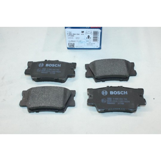 Jeu 4 plaquettes de frein arriere montage Bosch BP1065 0986494154 pour toyota RAV4 XA30 camry V4 V5 corolla cross G10 aurion 