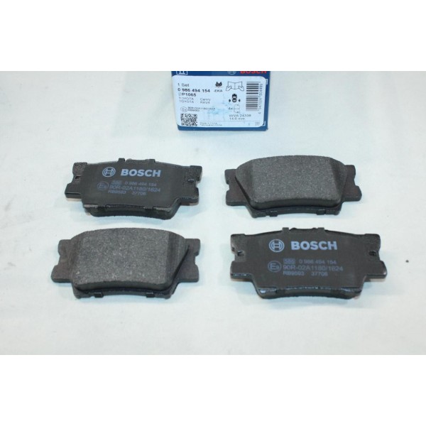 Jeu 4 plaquettes de frein arriere montage Bosch BP1065 0986494154 pour toyota RAV4 XA30 camry V4 V5 corolla cross G10 aurion 