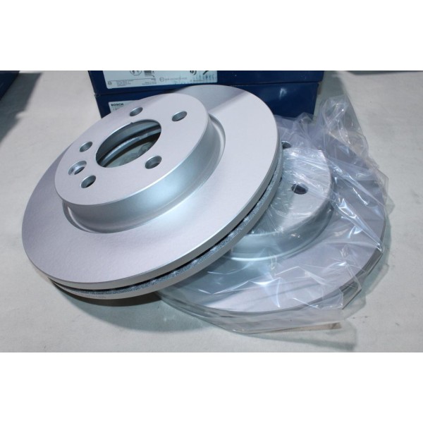 Lot 2 disques de frein avant ventilé 303mm diametre Bosch BD1647 0986479154 pour volkswagen amarok partir de 2010 