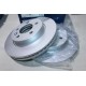 Lot 2 disques de frein avant ventilé 303mm diametre Bosch BD1647 0986479154 pour volkswagen amarok partir de 2010 