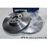 Jeu 2 disques de frein avant 281mm diametre ventilé Bosch BD715 0986478812 pour citroen evasion jumpy fiat ulysse scudo lancia